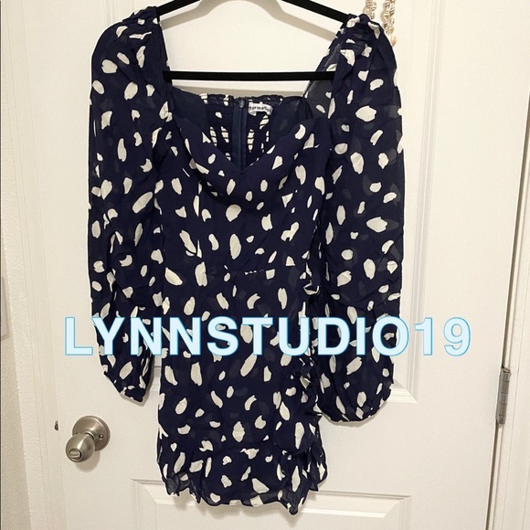 Reformation Cammi Dress Splatter - Picture 2 of 4